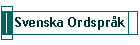 Svenska Ordsprk