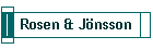 Rosen & Jnsson
